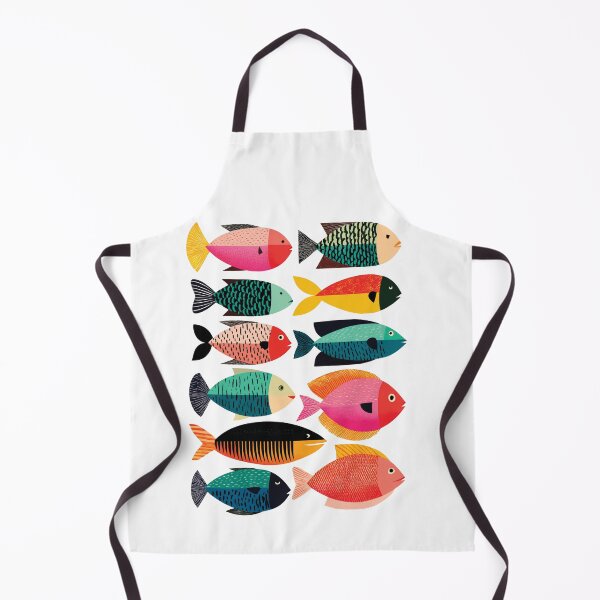 Item preview, Colourful Fish designed and sold by Mel Bel Studio .