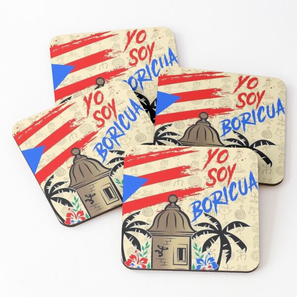 Item preview, Yo Soy Boricua Puerto Rico Apparel & Home Decor | Gifts & Wall Art designed and sold by Compass and a Camera.