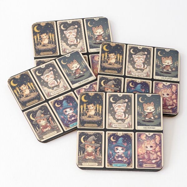 Item preview, The cat tarot | Anthology vol. 1 designed and sold by Simple-Leaf.