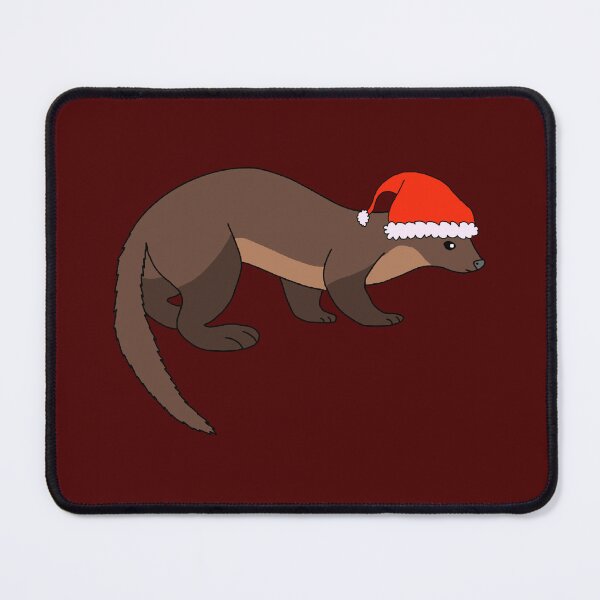 Item preview, Christmas Pine Marten designed and sold by Leapingdoe.