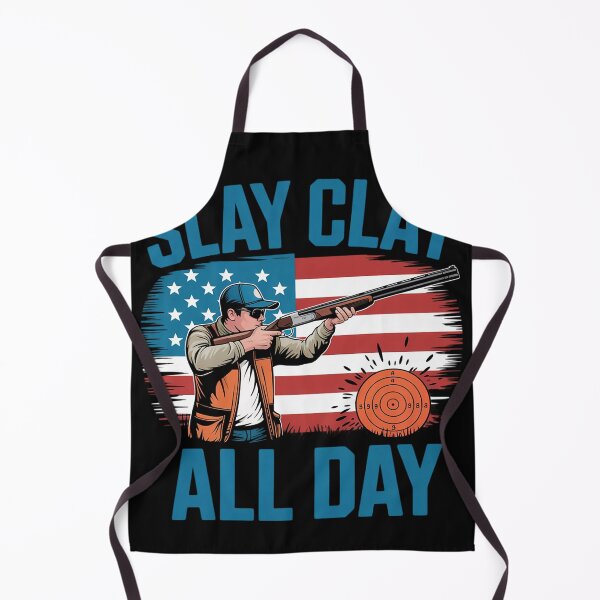 Item preview, Trap Shooting Trapshooters Slay Clay All Day Skeet Shooting designed and sold by EntroRhim.