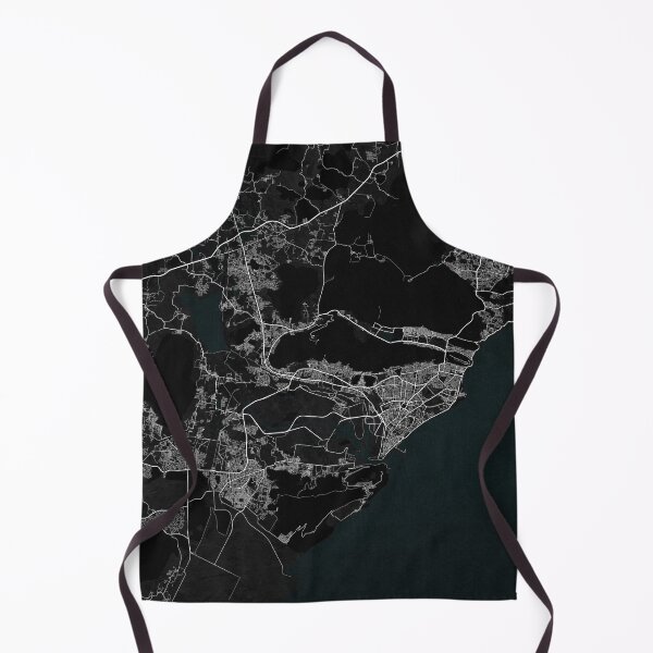 Item preview, Visakhapatnam City Map of Andhra Pradesh, India - Dark designed and sold by deMAP.