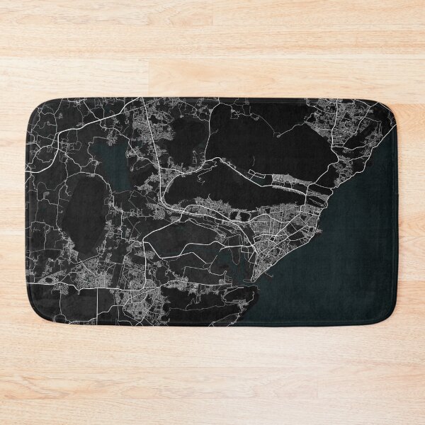 Item preview, Visakhapatnam City Map of Andhra Pradesh, India - Dark designed and sold by deMAP.