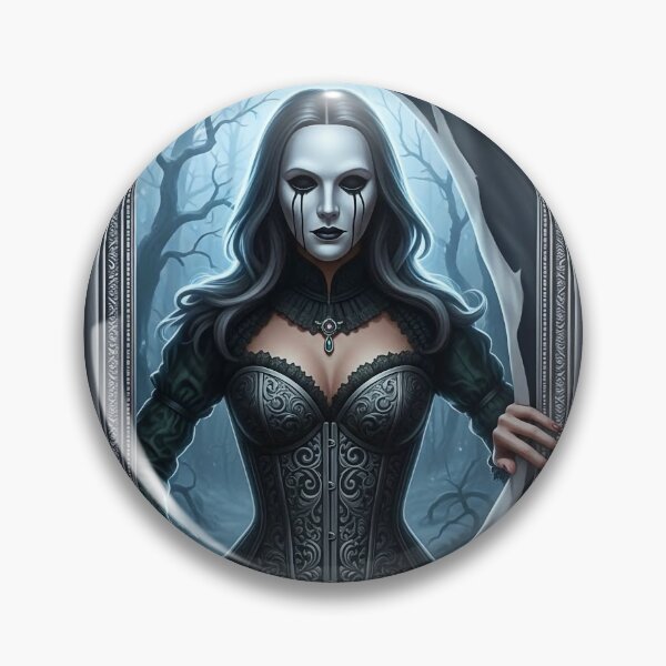 Item preview, The Silent Oracle: Frau Perchta Emerging from the Mirror designed and sold by HexOne.
