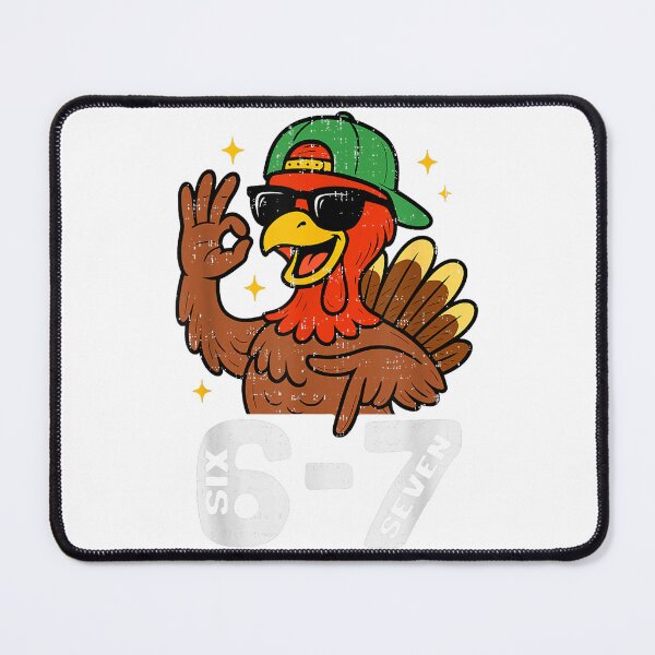 Item preview, Six Seven Turkey - Gen Z Meme designed and sold by Hili1978.