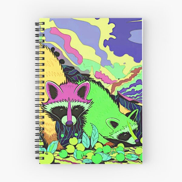 Item preview, Psychedelic Glow Raccoons  designed and sold by Kwandry.