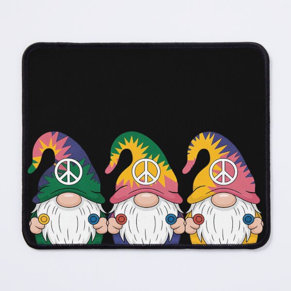 Item preview, Three Hippie Gnomes Peace Gnome designed and sold by EntroRhim.