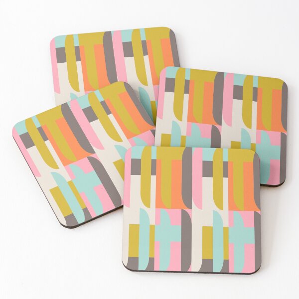 Item preview, Retro Colorful Danish Modern Geometric designed and sold by RetroMaggie.