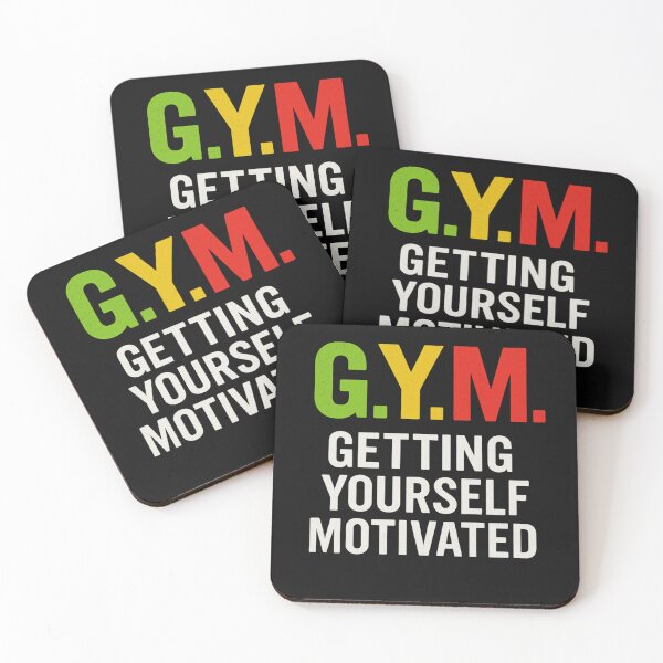 Item preview, G.Y.M. – Getting Yourself Motivated designed and sold by Laughprints.