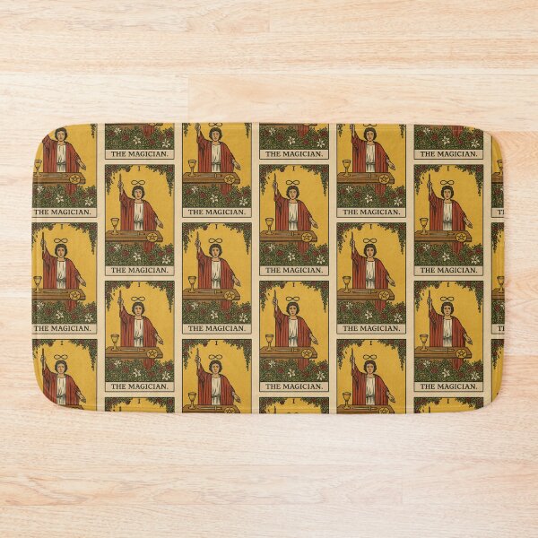 Item preview, The Magician Tarot Card – Rustic Ancient Style Illustration designed and sold by SmokedAndBloom .