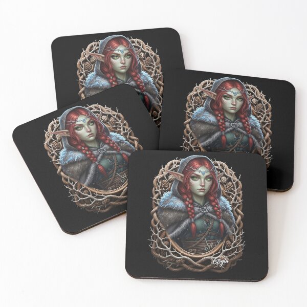Item preview, Gryla's Earthbound Aspect: The Braided Winter Hunter designed and sold by HexOne.
