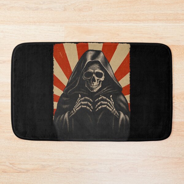 Item preview, Grim Reaper Vintage Skull Dark Horror Gothic Macabre Death  designed and sold by DrawHandArt.