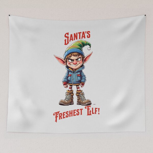 Item preview, Santa's Little Sidekick designed and sold by JIVORYARTWORK.
