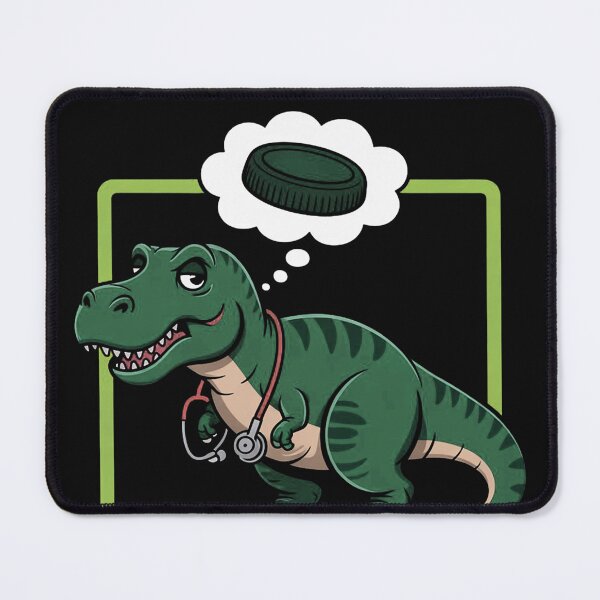 Item preview, The Struggle Is Real Sword Fighting Dinosaur Fencer Fencing designed and sold by EntroRhim.