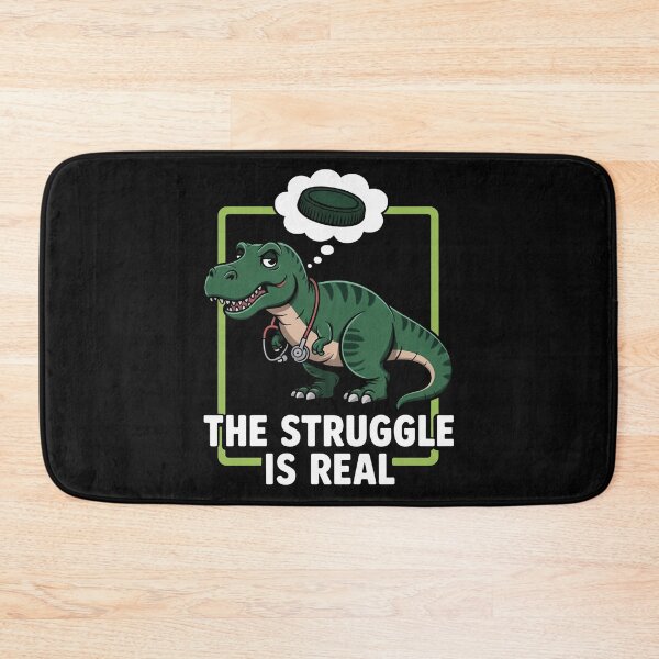 Item preview, The Struggle Is Real Sword Fighting Dinosaur Fencer Fencing designed and sold by EntroRhim.