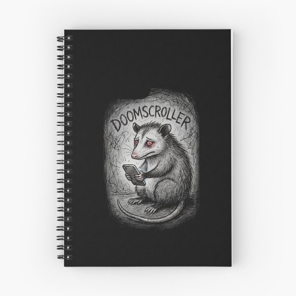 Item preview, Professional Doomscroller - 3 AM Possum Club designed and sold by socooked.