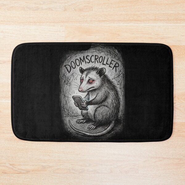 Item preview, Professional Doomscroller - 3 AM Possum Club designed and sold by socooked.