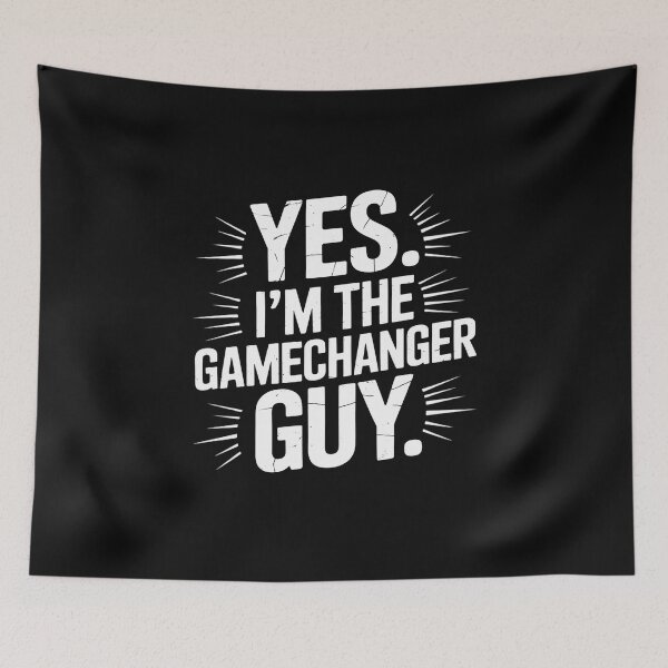 Item preview, Yes I'm The Gamechanger Guy, Baseball For Men Boys designed and sold by EntroRhim.