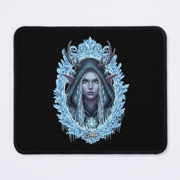 Item preview, The Silent Ice Queen: Gryla with Crown of Antlers designed and sold by HexOne.