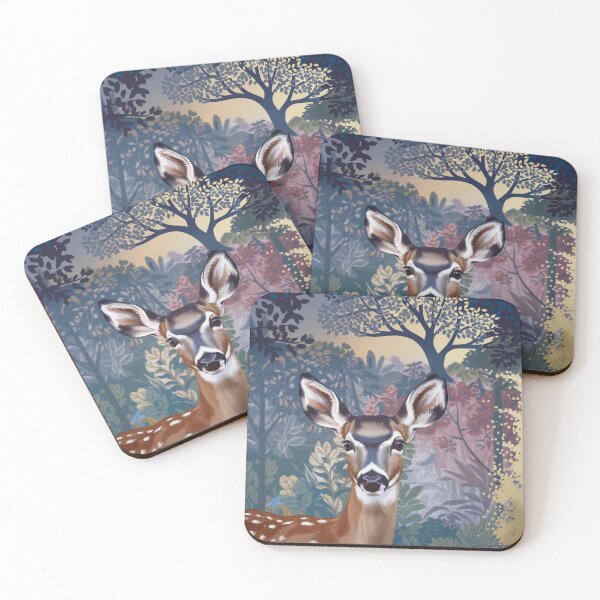 Item preview, Doe Deer with Gold designed and sold by Kwandry.
