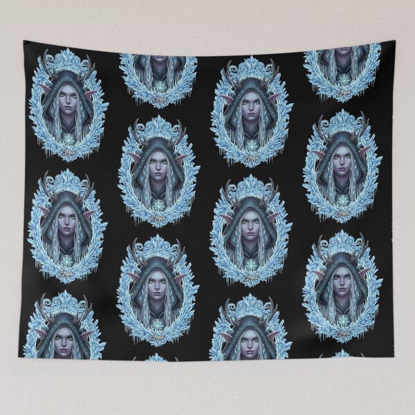 Item preview, The Silent Ice Queen: Gryla with Crown of Antlers designed and sold by HexOne.