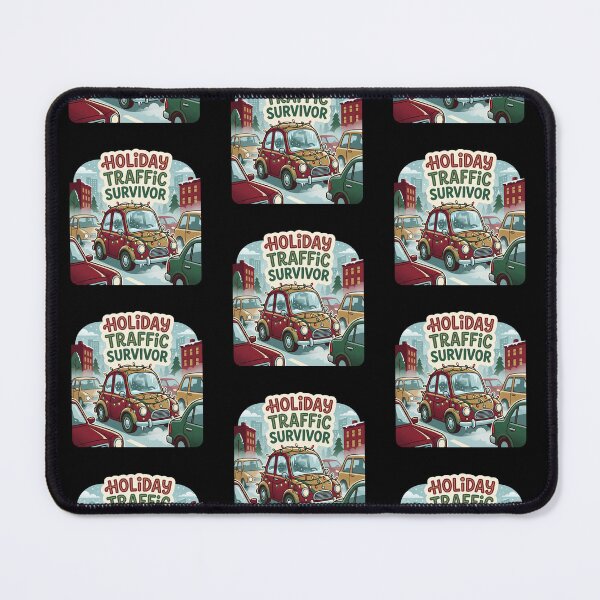 Item preview, Holiday Traffic Survivor 3 – Funny Christmas Travel Design designed and sold by PIXelayDesigns.