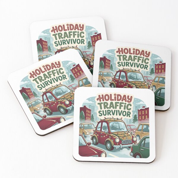 Item preview, Holiday Traffic Survivor 3 – Funny Christmas Travel Design designed and sold by PIXelayDesigns.
