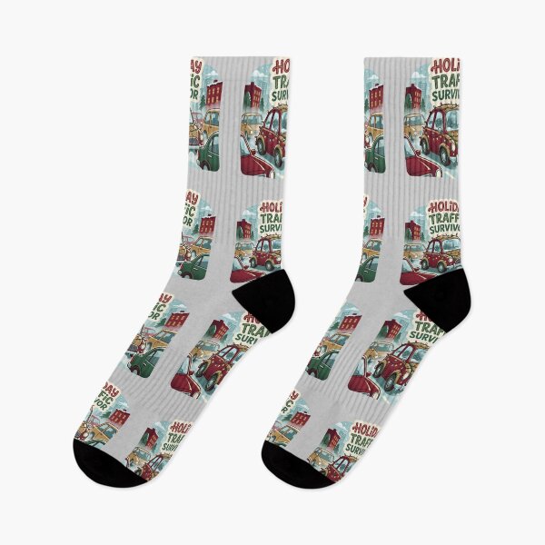Item preview, Holiday Traffic Survivor 3 – Funny Christmas Travel Design designed and sold by PIXelayDesigns.