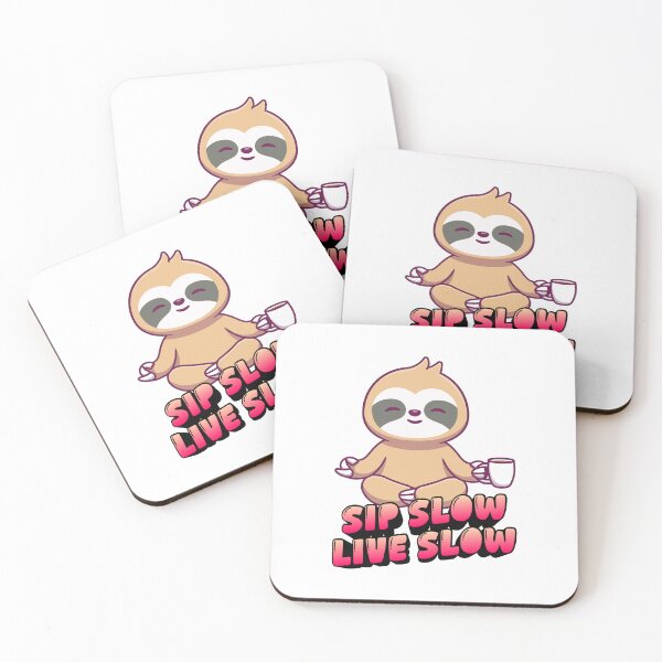 Item preview, Exotic Animal Coffee Lover Sloth Artwork designed and sold by ExoticBrew.