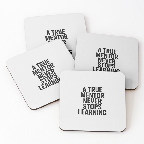 Item preview, A True Mentor Never Stops Learning Appreciation designed and sold by ShelFisher.