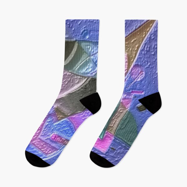 Item preview, quantum aurora dark plaster abstract colorful design designed and sold by SmashingDeals.