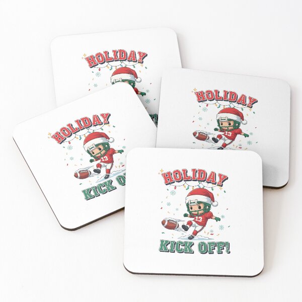 Item preview, Holiday Football Kick-Off designed and sold by Dazzle-Sizzle.