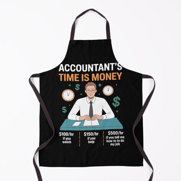 Item preview, Accountant Hourly Rate Accounting designed and sold by ShelFisher.