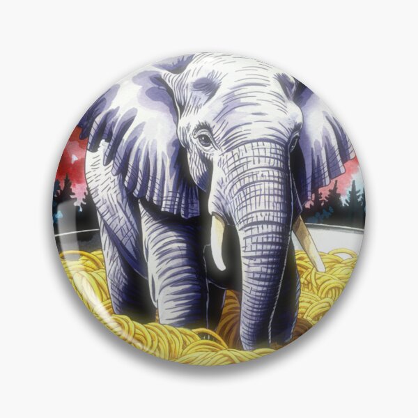 Artikelvorschau, Elefant in einer Schüssel Pasta entworfen und verkauft von Kwandry.