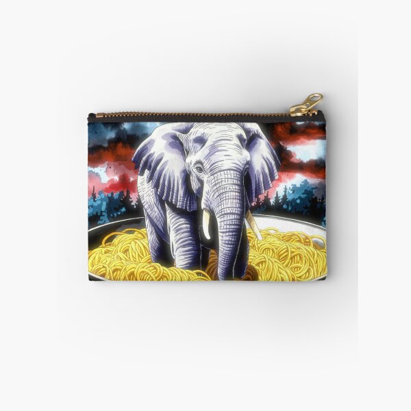 Item preview, Elephant in a Bowl of Pasta designed and sold by Kwandry.