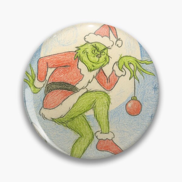 Item preview, Grinch drawing designed and sold by danieldallefis.