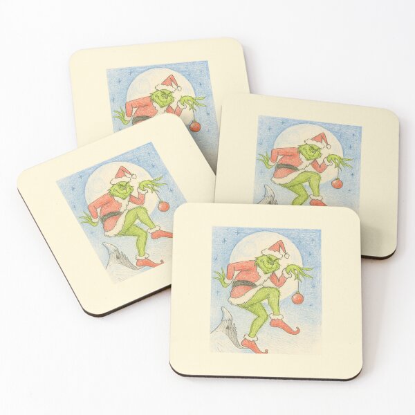 Item preview, Grinch drawing designed and sold by danieldallefis.