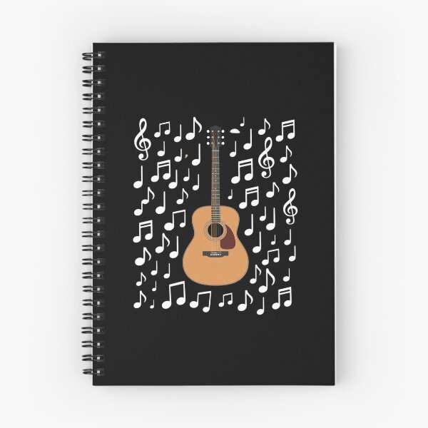 Item preview, Acoustic Guitar Musical Notes Guitarist Music Teacher Busker designed and sold by ShelFisher.