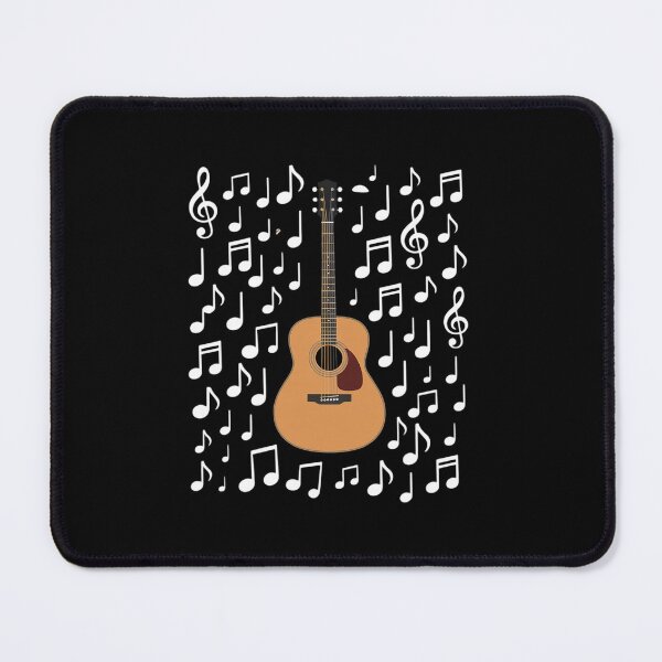 Item preview, Acoustic Guitar Musical Notes Guitarist Music Teacher Busker designed and sold by ShelFisher.