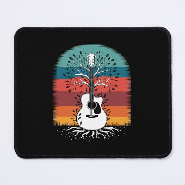 Item preview, Acoustic Guitar Tree Life Nature of Music Guitarist designed and sold by ShelFisher.