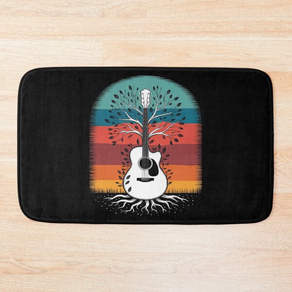 Item preview, Acoustic Guitar Tree Life Nature of Music Guitarist designed and sold by ShelFisher.