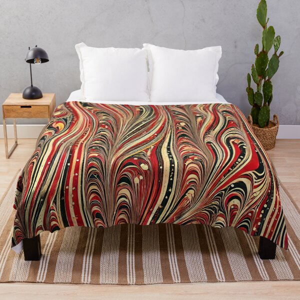 Item preview, Vintage Marbled Paper Pattern Retro Abstract Design designed and sold by PinUpPizzazz.
