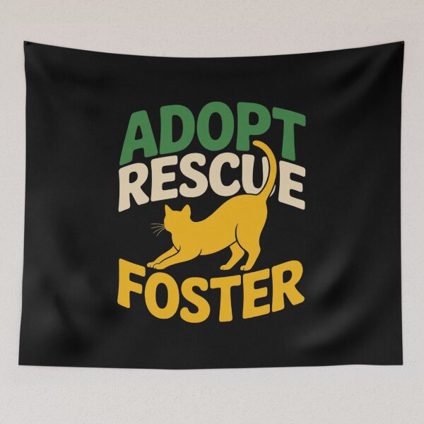Item preview, Adopt Rescue Foster - Pet Rescue Awareness designed and sold by ShelFisher.