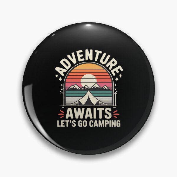 Item preview, Adventure Awaits Hiking Camping Let's Find It Apparel designed and sold by ShelFisher.