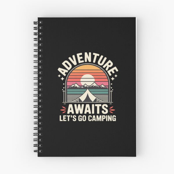 Item preview, Adventure Awaits Hiking Camping Let's Find It Apparel designed and sold by ShelFisher.