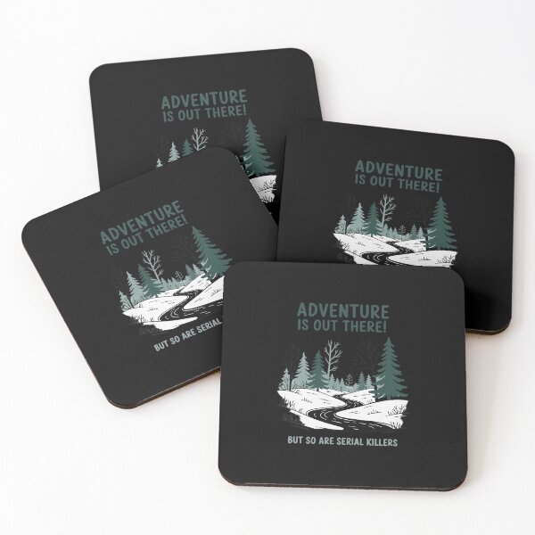 Item preview, Adventure is Out There Camping Hiking designed and sold by ShelFisher.