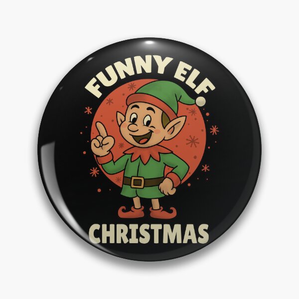 Item preview, Funny Elf Christmas – Cute Retro Holiday Cartoon Design designed and sold by Kewessthetic.