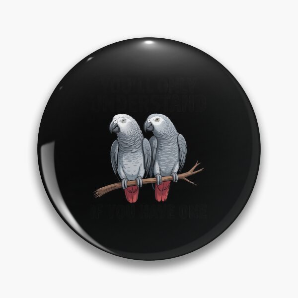 Item preview, African Grey Parrot designed and sold by Sandrhaus.