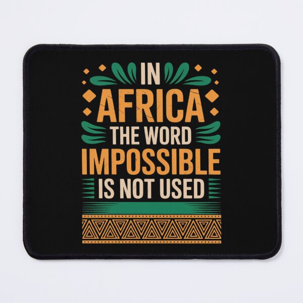 Item preview, African Impossible Not Used designed and sold by Sandrhaus.