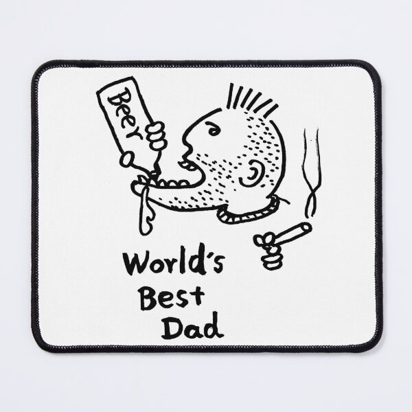 Item preview, funny gift for dad: world's best dad designed and sold by jameshowgelpen.
